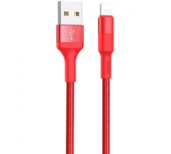 Кабель USB HOCO (X26) Xpress для iPhone Lightning 8 pin (1м) (красный)#420699