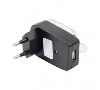 СЗУ VIXION S7 (0.4A) для Аккумулятора USB универсальное (лягушка) (EURO) с автополярностью#405640