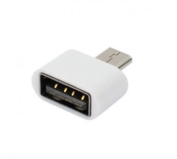 Адаптер VIXION (AD46) USB - micro USB (белый)#1402733