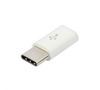 Адаптер VIXION (AD44) micro USB - Type-C (белый)#1402721