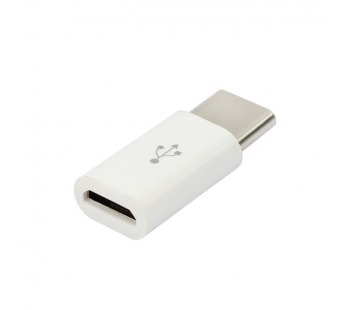 Адаптер VIXION (AD44) micro USB - Type-C (белый)#1402720