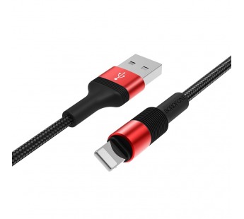 Кабель USB - Lightning BOROFONE BX21 (черный) 1м#1717925