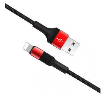 Кабель USB - Lightning BOROFONE BX21 (черный) 1м#1717924