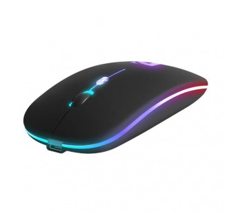 Мышь беспроводная DEFENDER Touch MM-997, черный, 2.4+BT, RGB, 500mAh,бесшумная#1970406