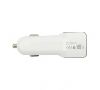 АЗУ VIXION U22 (2-USB/2.1A) длинный блок (белый)#230317