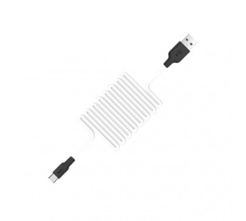 Кабель USB - Type-C HOCO X21  (черно/белые)#1691382