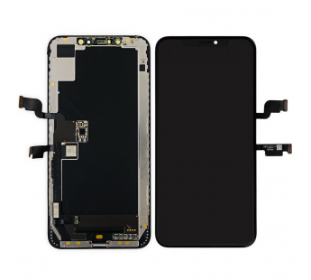 Дисплей для iPhone Xs Max + тачскрин черный с рамкой (OLED LCD)#1853882