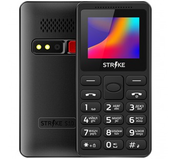 Мобильный телефон Strike S10 Черный#228337