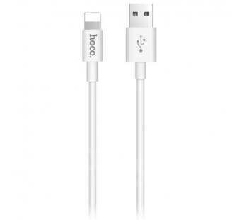Кабель USB HOCO (X20) для iPhone Lightning 8 pin (1м) (белый)#420694