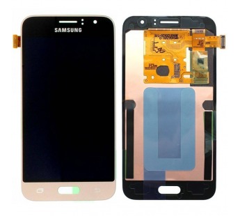 Дисплей для Samsung J120F Galaxy J1 (2016) + тачскрин (золото) (OLED)#248807