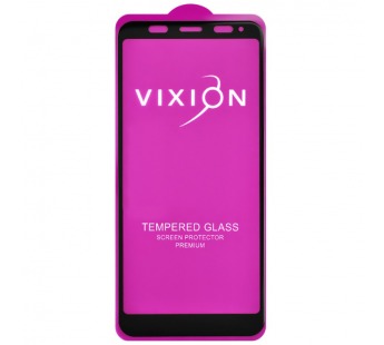 Защитное стекло 6D для Xiaomi Redmi 5 Plus (черный) (VIXION)#352759
