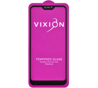 Защитное стекло 6D для Xiaomi Redmi 6 Pro/Mi A2 Lite (5,84") (черный) (VIXION)#352757