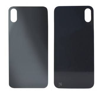 Задняя крышка для iPhone X (черный), ориг#241049