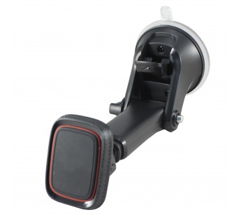 Держатель автомобильный Hoco CA42 Cool Journey in-car dashboard holder with stretch rod (black\red)#234187