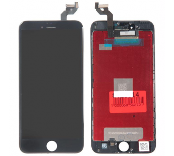 Дисплей для iPhone 6S Plus + тачскрин черный с рамкой ориг#234770
