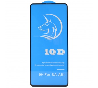 Защитное стекло Full Screen Activ Clean Line 3D для Samsung SM-A515 Galaxy A51 (black)#238502