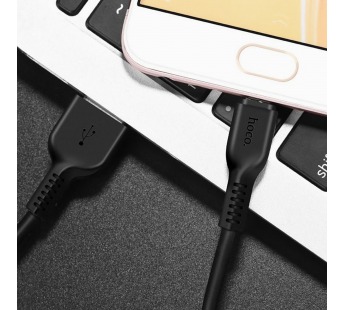 Кабель USB - micro USB Hoco X20 для HTC/Samsung (100 см) (black)#2028553