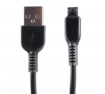 Кабель USB - micro USB Hoco X20 для HTC/Samsung (200 см) (black)#247443