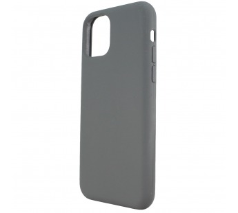Чехол-накладка Silicone Case без логотипа для Apple iPhone 11 Pro (полная защита) графитовый#249955