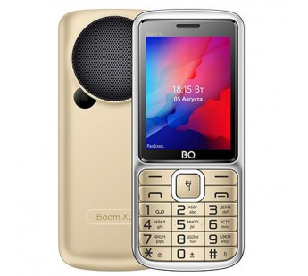 Мобильный телефон BQ-2810 BOOM XL Золотой#253873