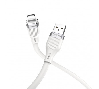 Кабель USB - Apple lightning Hoco U72 Apple, белый 1,2м#1648435