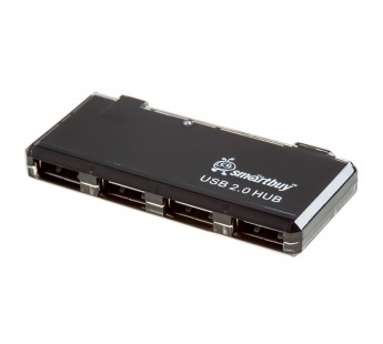 USB HUB Smart Buy SBHA-6110-K (4 порта) черный#2141947