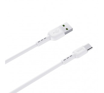 Кабель USB - Type-C Hoco X33 Type-C, 5А, белый 1м#1983148