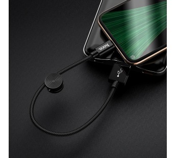 Кабель USB - micro USB Hoco X35 Micro черный 0,25м#1891421