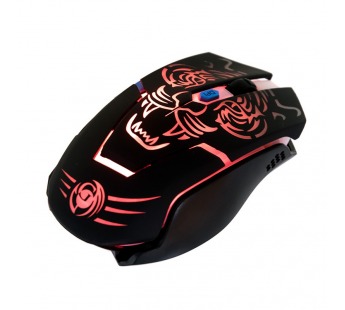 Мышь беспроводная Dialog MRGK-12UR Gan-Kata RF 2.4G - игровая, 6 кнопок+ролик, RGB подсветка, USB#2107236