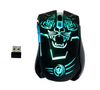 Мышь беспроводная Dialog MRGK-12UR Gan-Kata RF 2.4G - игровая, 6 кнопок+ролик, RGB подсветка, USB#2107237