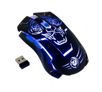 Мышь беспроводная Dialog MRGK-12UR Gan-Kata RF 2.4G - игровая, 6 кнопок+ролик, RGB подсветка, USB#2107238