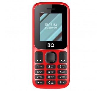 Мобильный телефон BQM-1848 Step+ Красно-Черный#258600