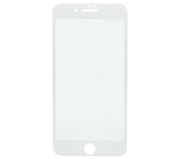 Защитное стекло "Оптима" для iPhone 7 Plus/8 Plus Белое (Закалённое, полное покрытие)#634991