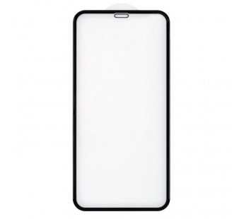 Защитное стекло "Оптима" для iPhone Xr/11 Черное (Закалённое, полное покрытие)#635002