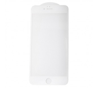 Защитное стекло "Премиум" для iPhone 6/6S Белое (Закалённое+, полное покрытие)#423166