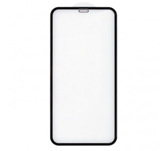 Защитное стекло "Стандарт" для iPhone Xr/11 Черное (Полное покрытие)#643588