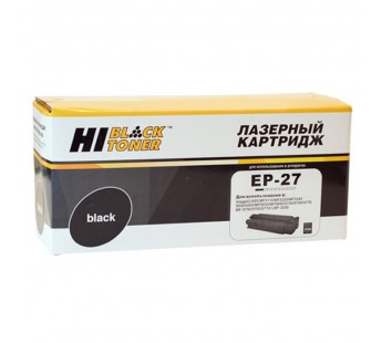 Картридж Hi-Black (HB-EP-27) для Canon MF-3110/3228/3240/LBP-3200, Bk, 2,5K#260652