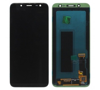 Дисплей для Samsung J600F/DS Galaxy J6 (2018) + тачскрин (черный) (OLED)#259545
