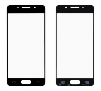 Стекло для переклейки Samsung A310F Galaxy A3 (2016) (черный)#366929