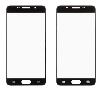 Стекло для переклейки Samsung A510F Galaxy A5 (2016) (черный)#391446