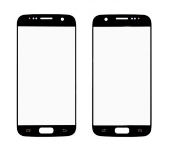 Стекло для переклейки Samsung G930F Galaxy S7 (черный)#349958