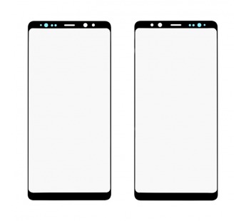 Стекло для переклейки Samsung N950 Galaxy Note 8 (черный)#350605