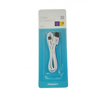 Кабель USB - MicroUSB Pisen MU03 Белый#1694001