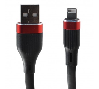 Кабель USB - Apple lightning Hoco U72 Apple, черный 1,2м#270269