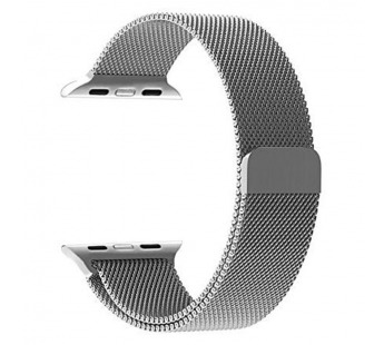 Ремешок для Apple Watch 42мм Milanese (миланская петля) (серебро)#331861