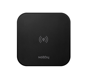 Беспроводное зарядное устройство Nobby Practic NBP-WC-10-01 1А, 1м, черный#1568077