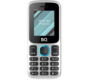 Мобильный телефон BQM-1848 Step+ Белый-Синий#269403