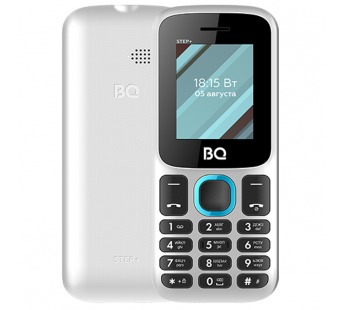 Мобильный телефон BQM-1848 Step+ Белый-Синий#269401