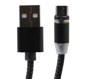Кабель USB - micro USB - M600 Magnetic (black) тех.уп.#330812