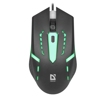 Оптическая мышь Defender Hit MB-601 (черный) 7 цветов#441523